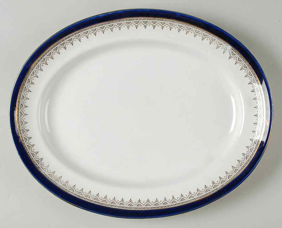 Belmont 13" Oval Serving Platter by Royal Doulton-1