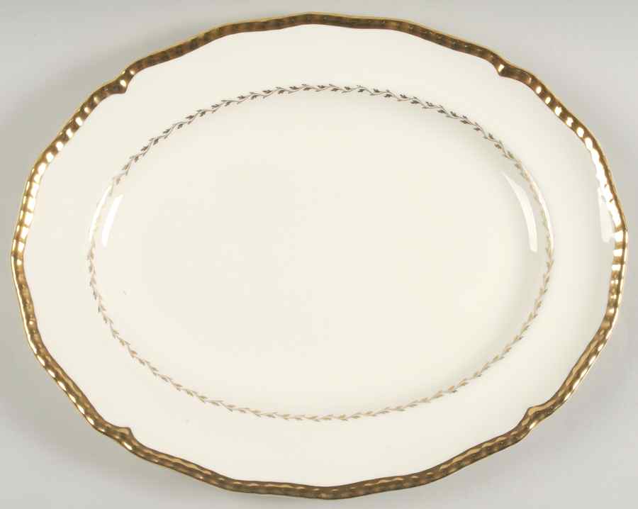 Belvedere 14" Oval Serving Platter by Royal Doulton-1