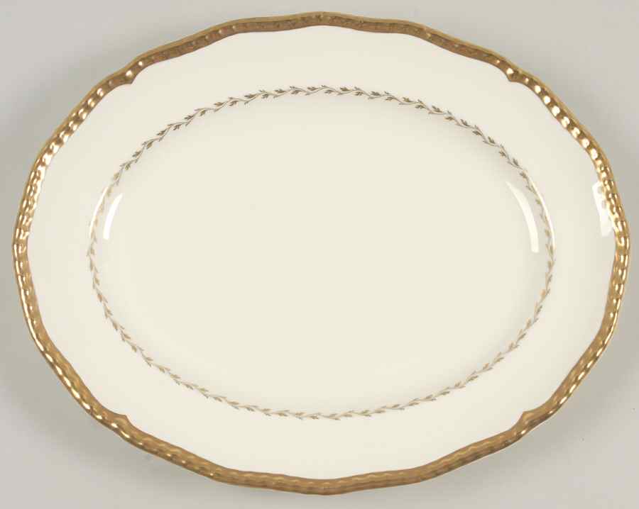 Belvedere 12" Oval Serving Platter by Royal Doulton-1