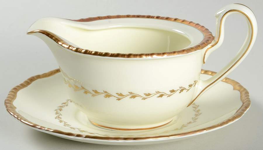 Belvedere Gravy Boat & Underplate by Royal Doulton-1