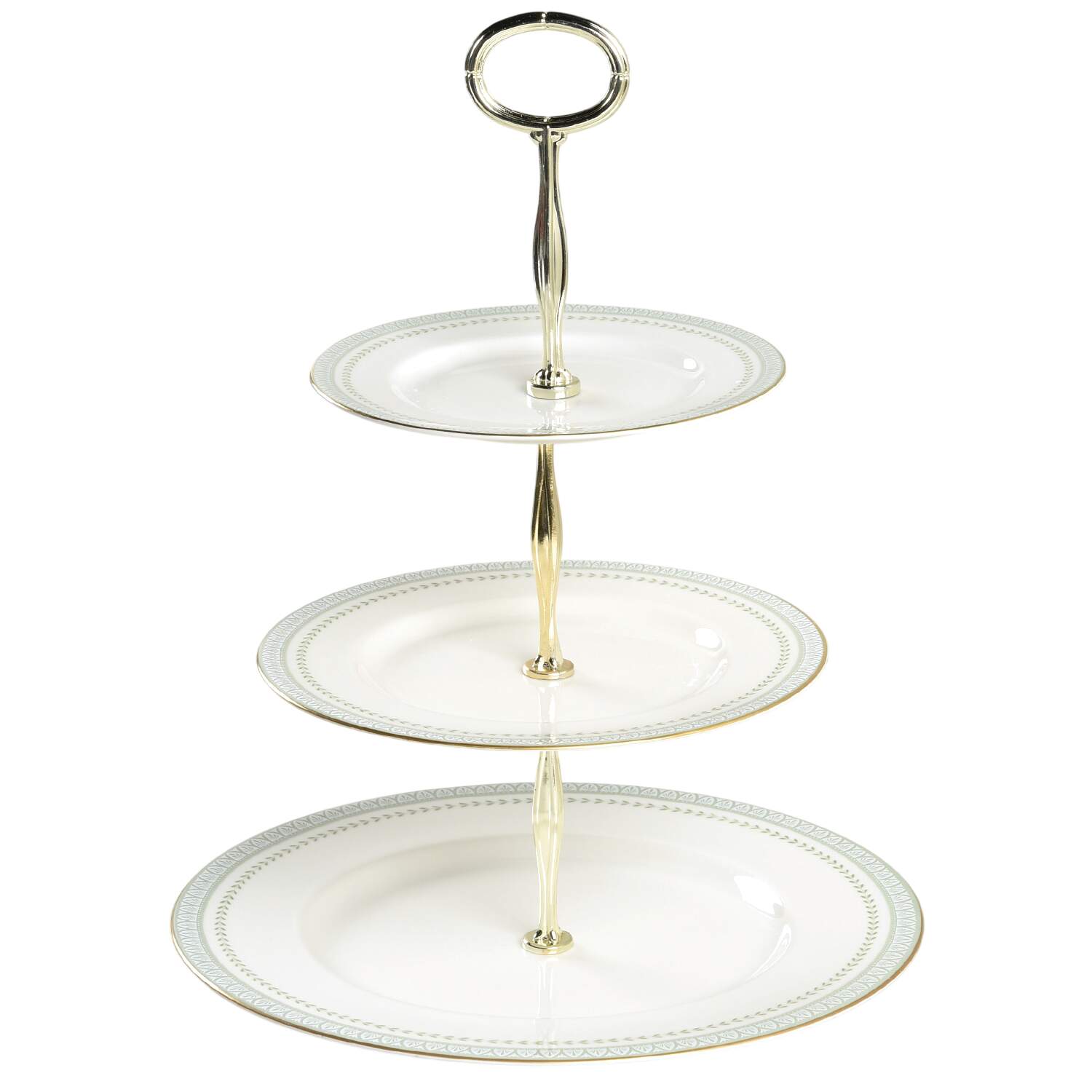 Berkshire 13 7/8"-14 1/4" 3-Tiered Serving Tray(DP,SP,BB) HC by Royal Doulton-1