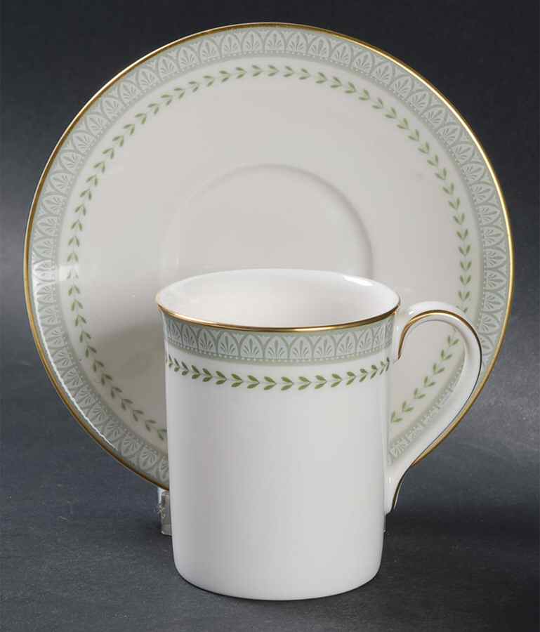 Berkshire Flat Demitasse Cup & Saucer Set by Royal Doulton-1