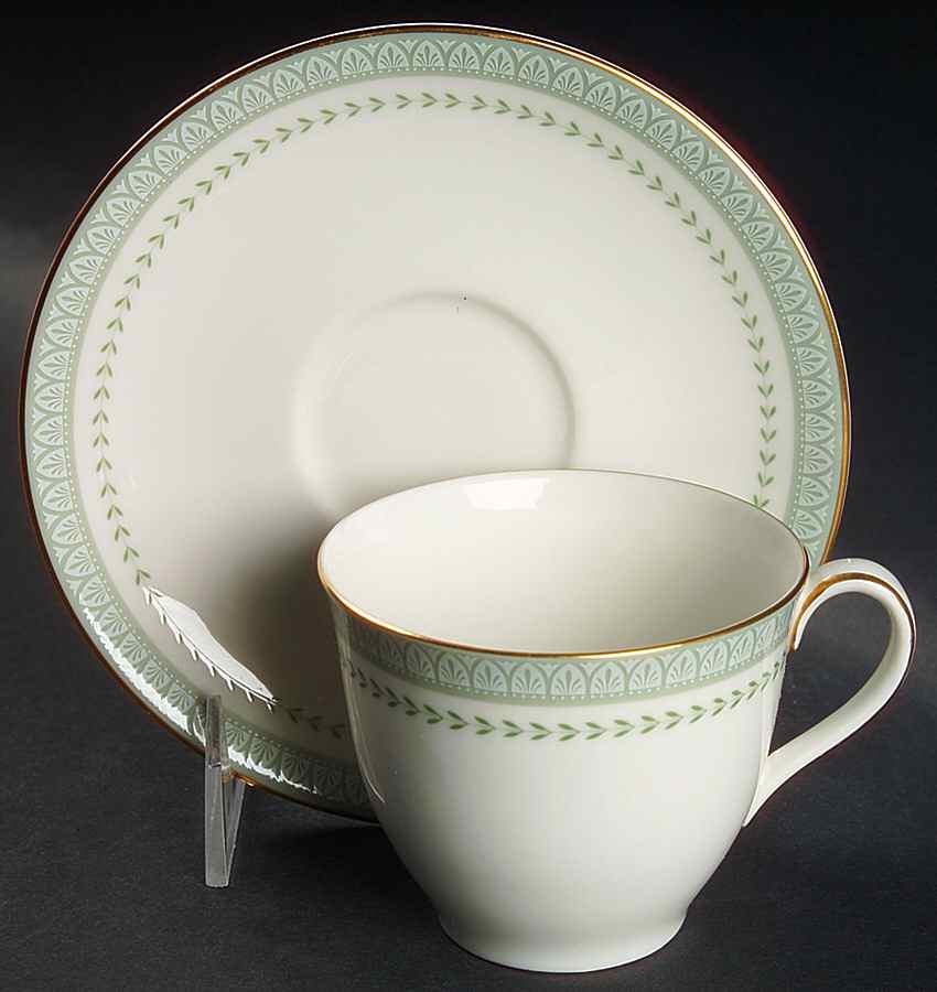 Berkshire Flat Cup & Saucer Set by Royal Doulton-1