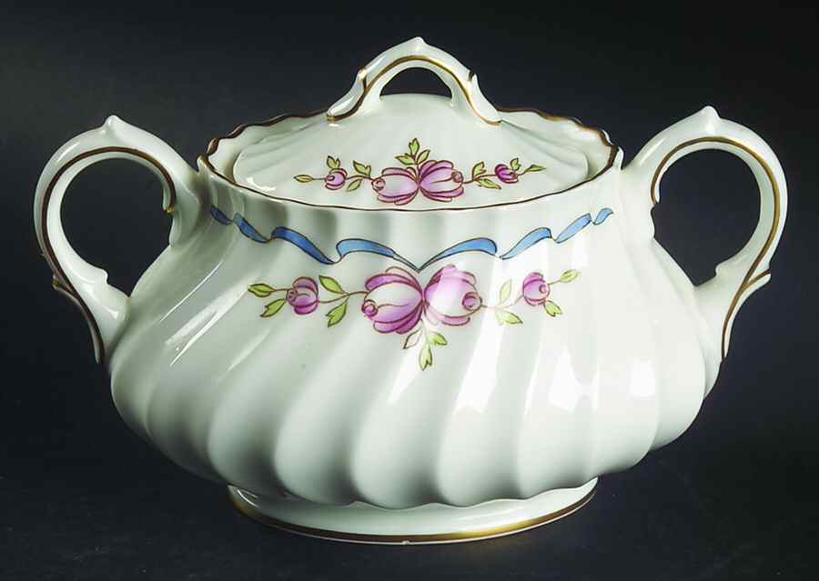 The Beverley Sugar Bowl & Lid by Royal Doulton-1