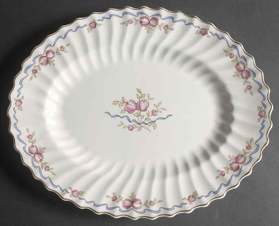 The Beverley 14" Oval Serving Platter by Royal Doulton-1