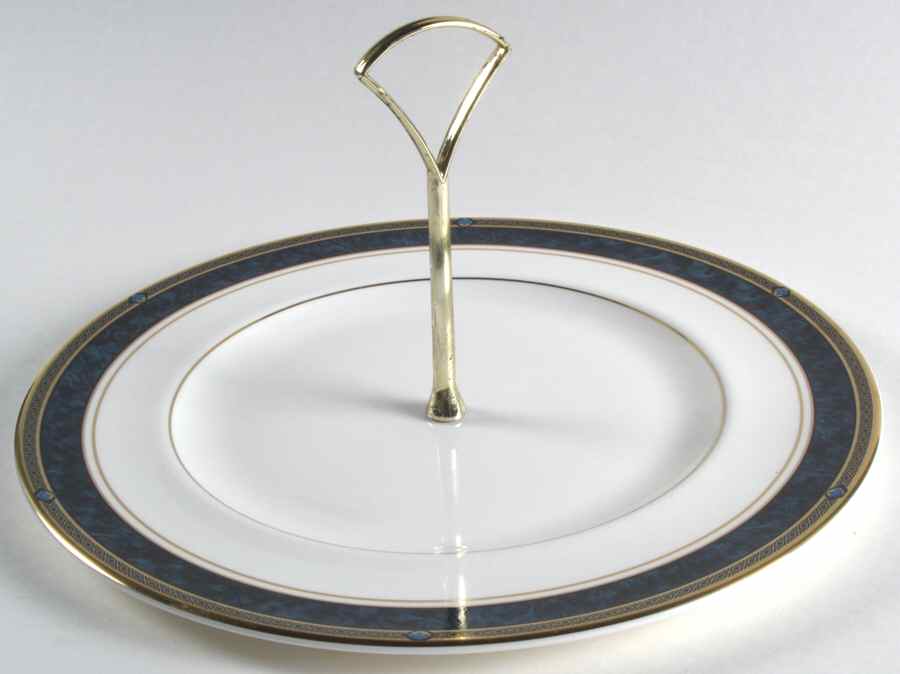 Biltmore Round Serving Plate with Handle (DP) by Royal Doulton-1