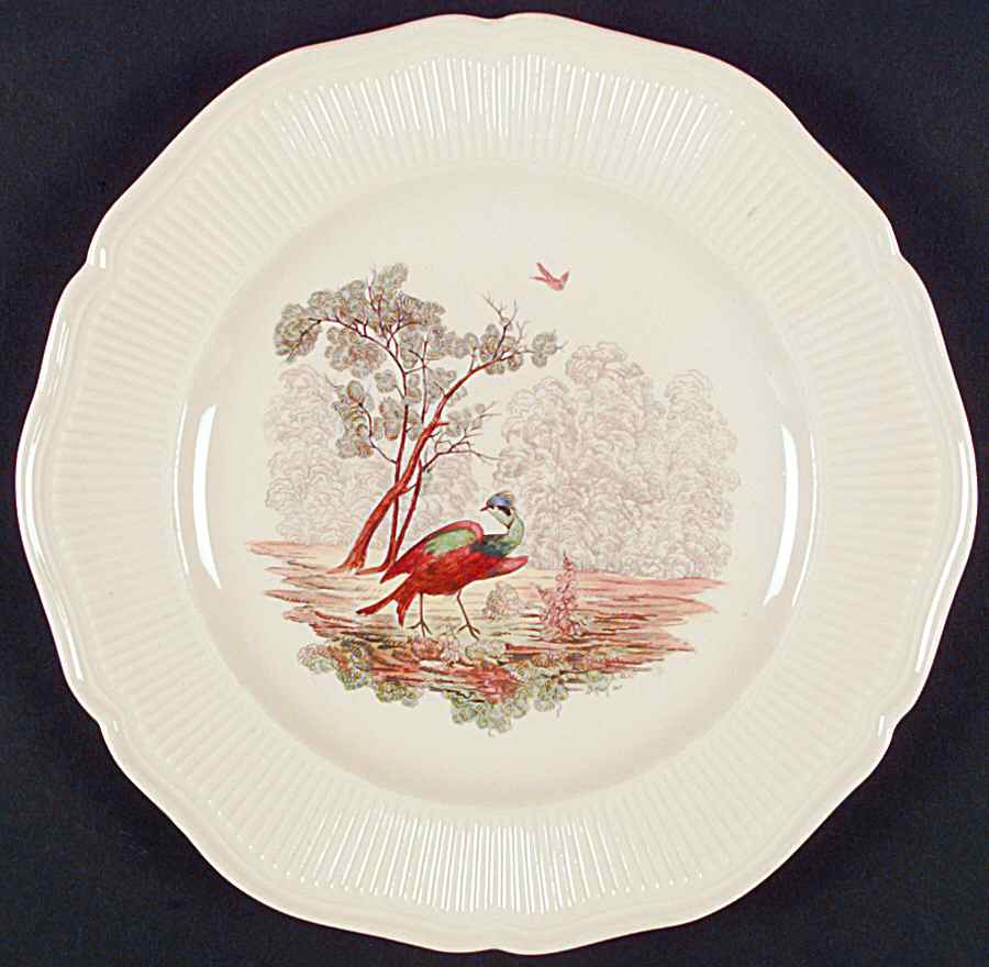 Birbeck Print Dinner Plate by Royal Doulton-1