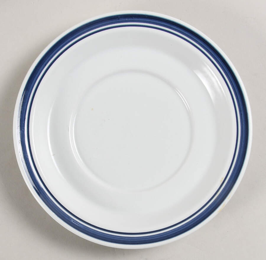 Biscay Saucer by Royal Doulton-1