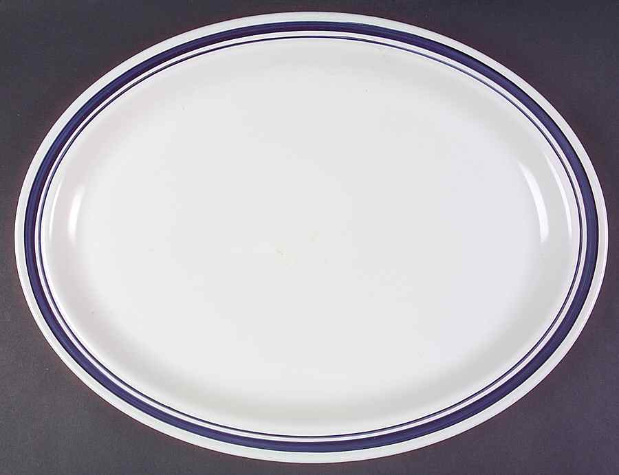 Biscay 16" Oval Serving Platter by Royal Doulton-1