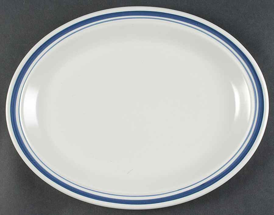 Biscay 13" Oval Serving Platter by Royal Doulton-1