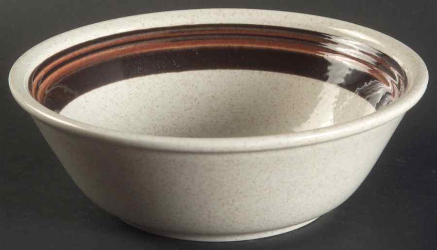 Bistro Brown Coupe Cereal Bowl by Royal Doulton-1