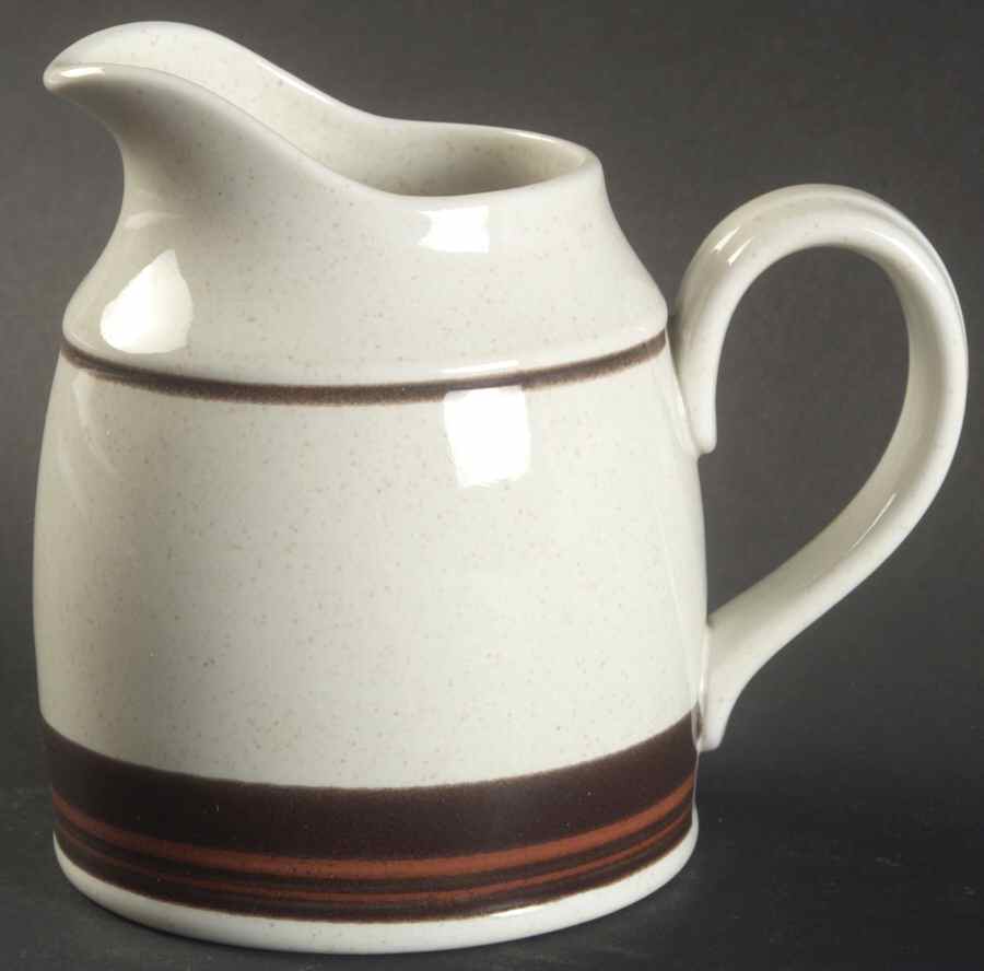 Bistro Brown Creamer by Royal Doulton-1