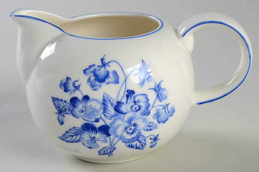Blue Botanic Creamer by Royal Doulton-1