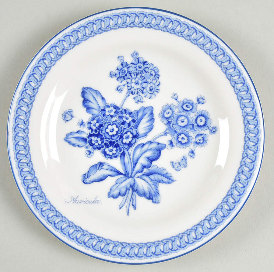 Blue Botanic Bread & Butter Plate by Royal Doulton-1