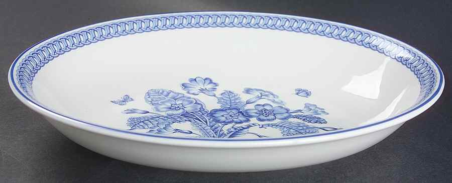 Blue Botanic 10" Oval Vegetable Bowl by Royal Doulton-1
