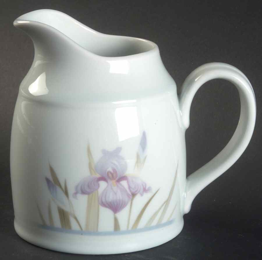 Blue Iris Creamer by Royal Doulton-1