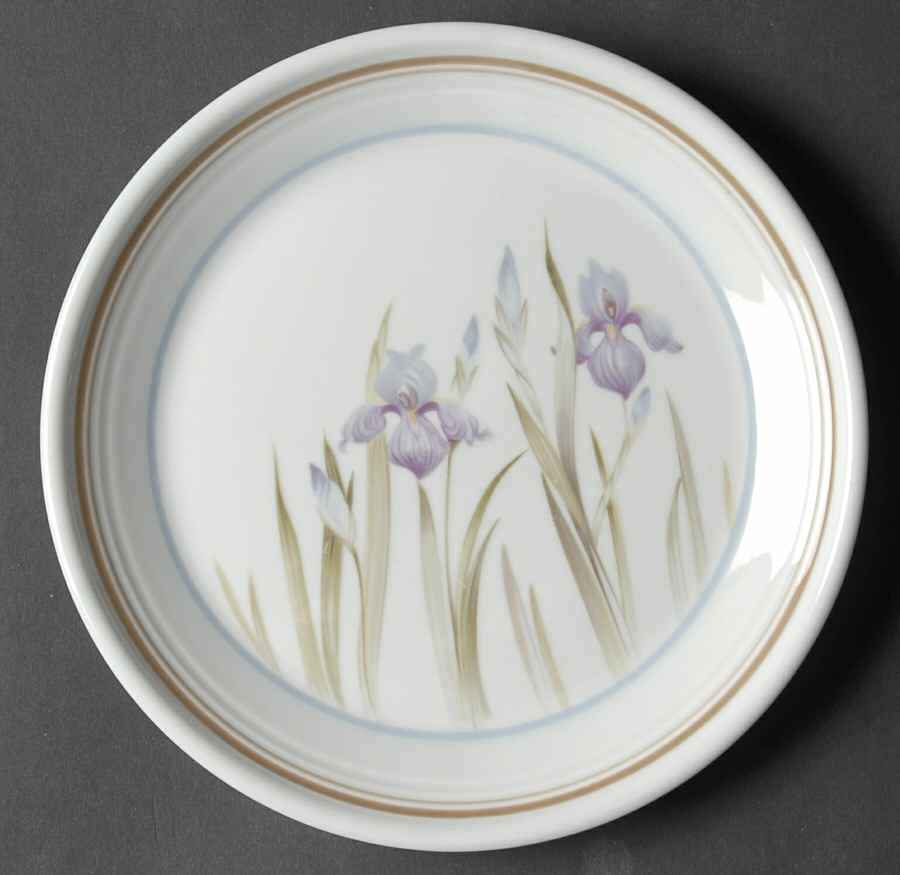 Blue Iris Bread & Butter Plate by Royal Doulton-1