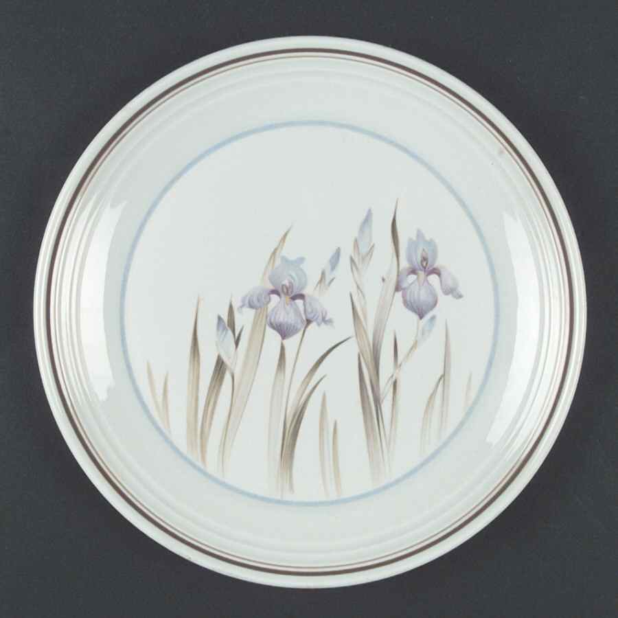 Blue Iris Dinner Plate by Royal Doulton-1