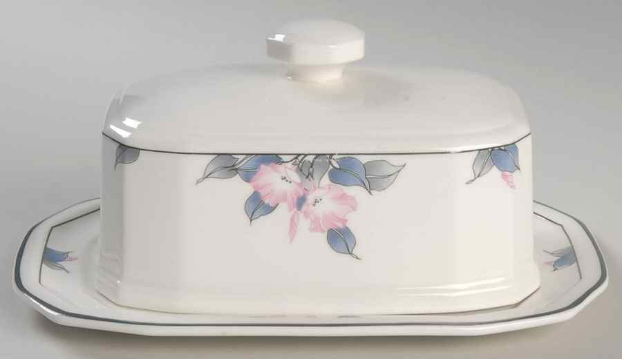 Bloomsbury Rectangular Covered Butter by Royal Doulton-1