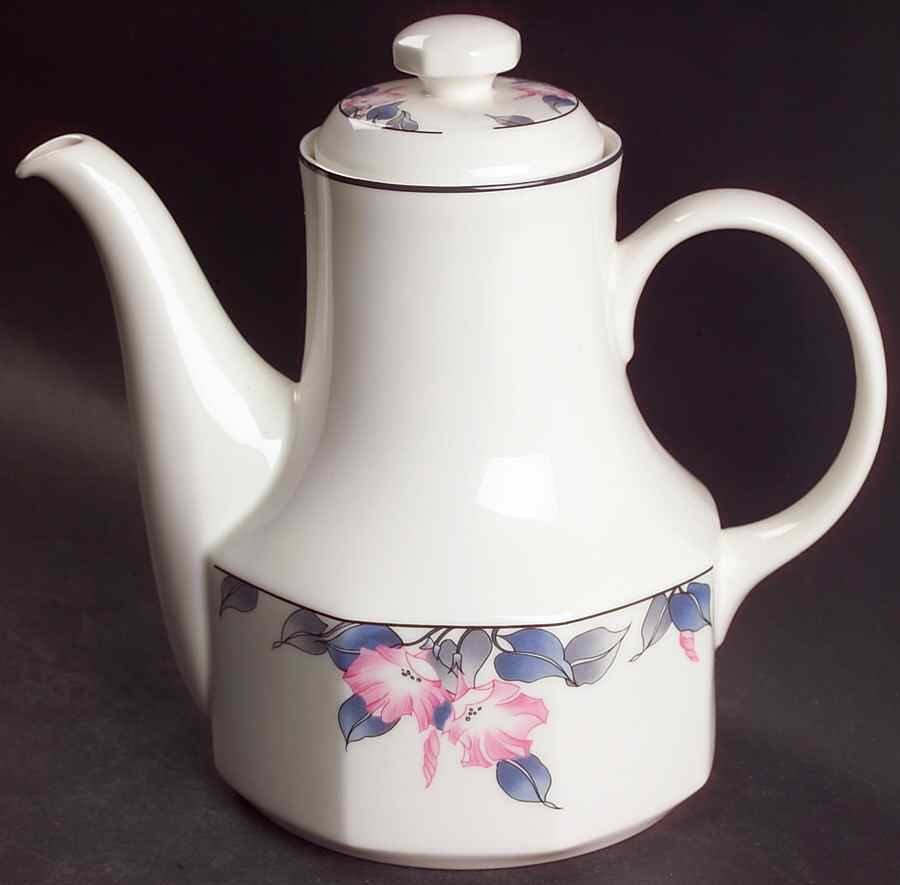 Bloomsbury Coffee Pot & Lid by Royal Doulton-1