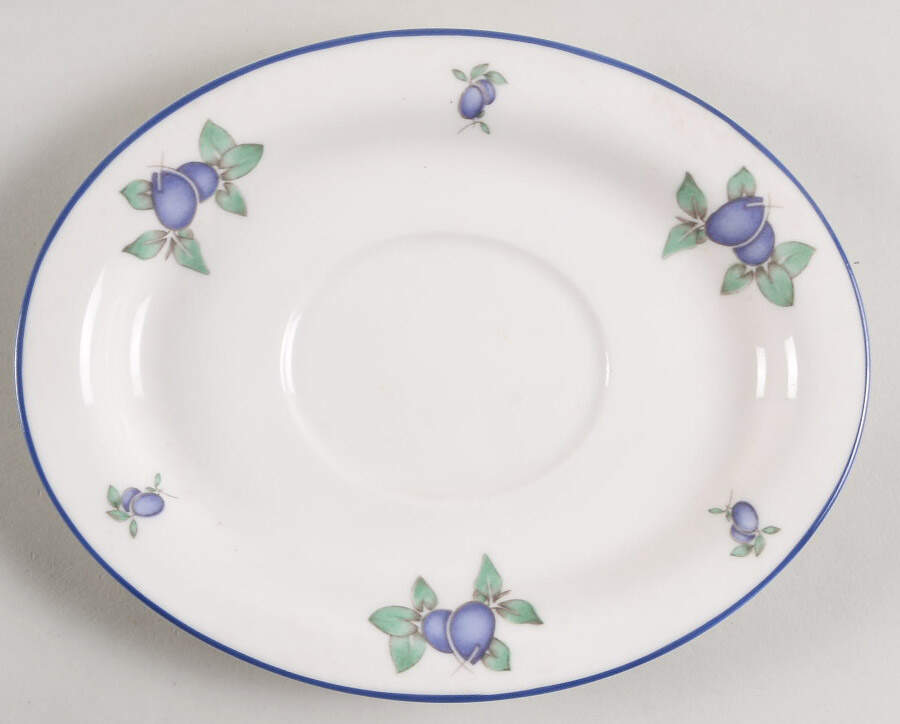 Blueberry Underplate for Gravy Boat by Royal Doulton-1