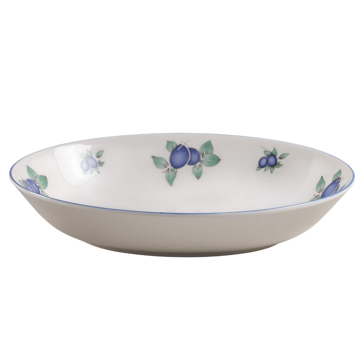 Blueberry 9" Oval Vegetable Bowl by Royal Doulton-1