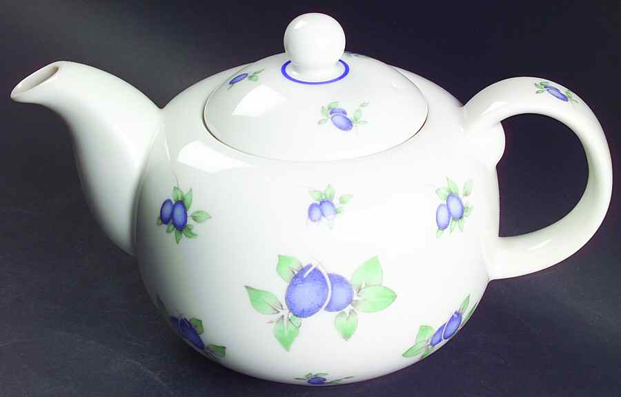 Blueberry Teapot & Lid by Royal Doulton-1
