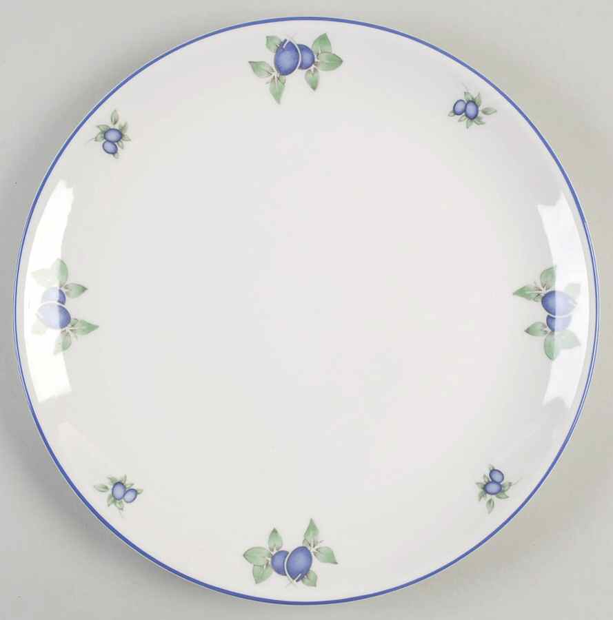 Blueberry 13" Chop Plate (Round Platter) by Royal Doulton-1