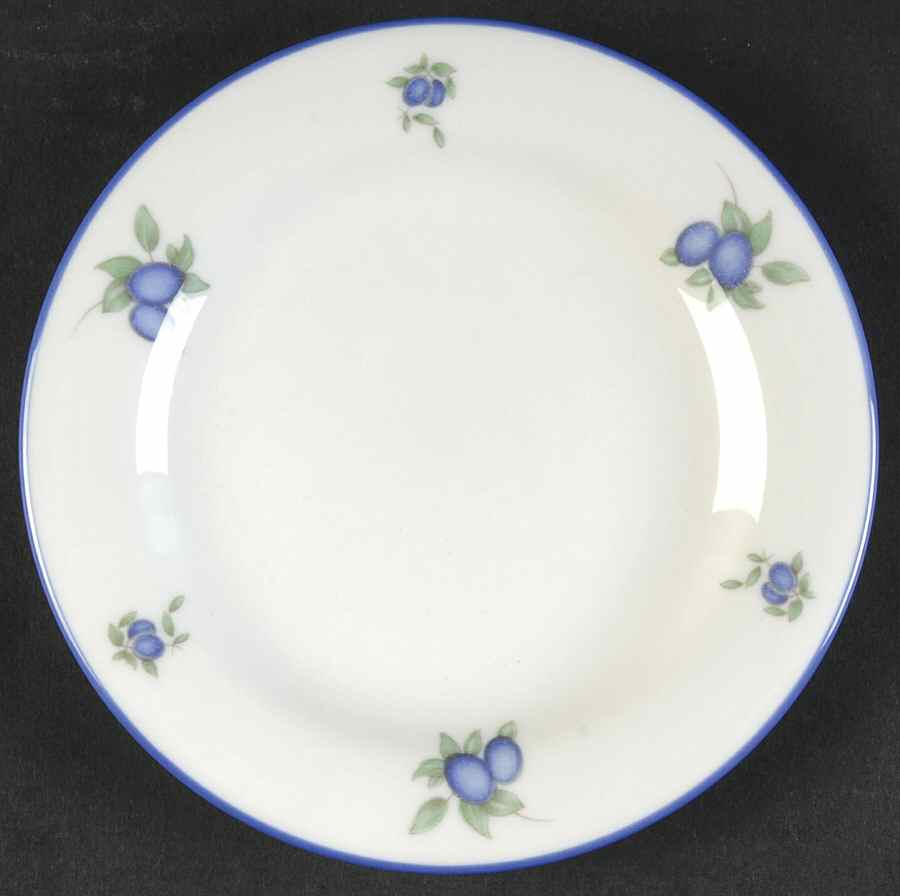 Blueberry Bread & Butter Plate by Royal Doulton-1