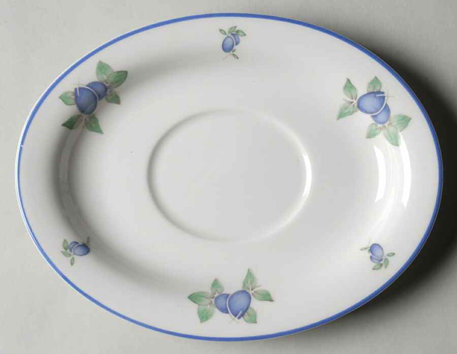 Blueberry Underplate for Gravy Boat by Royal Doulton-1