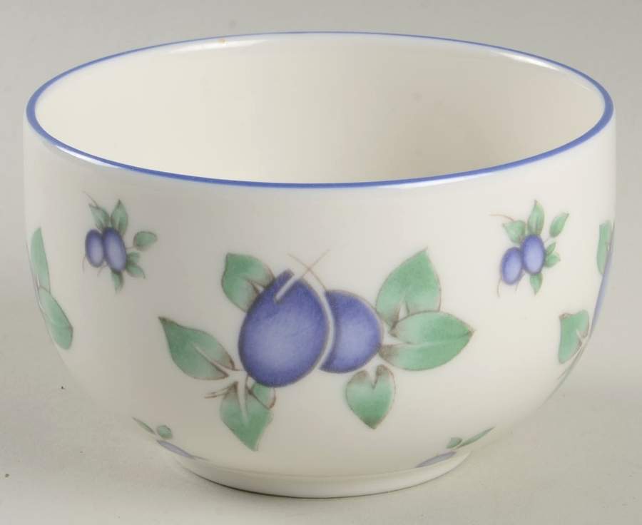 Blueberry Open Sugar Bowl by Royal Doulton-1