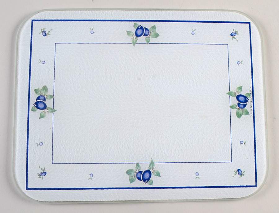 Blueberry Rectangular Glassware Cutting Board by Royal Doulton-1