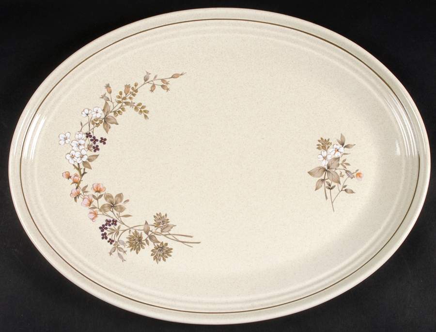 Bredon Hill 16" Oval Serving Platter by Royal Doulton-1