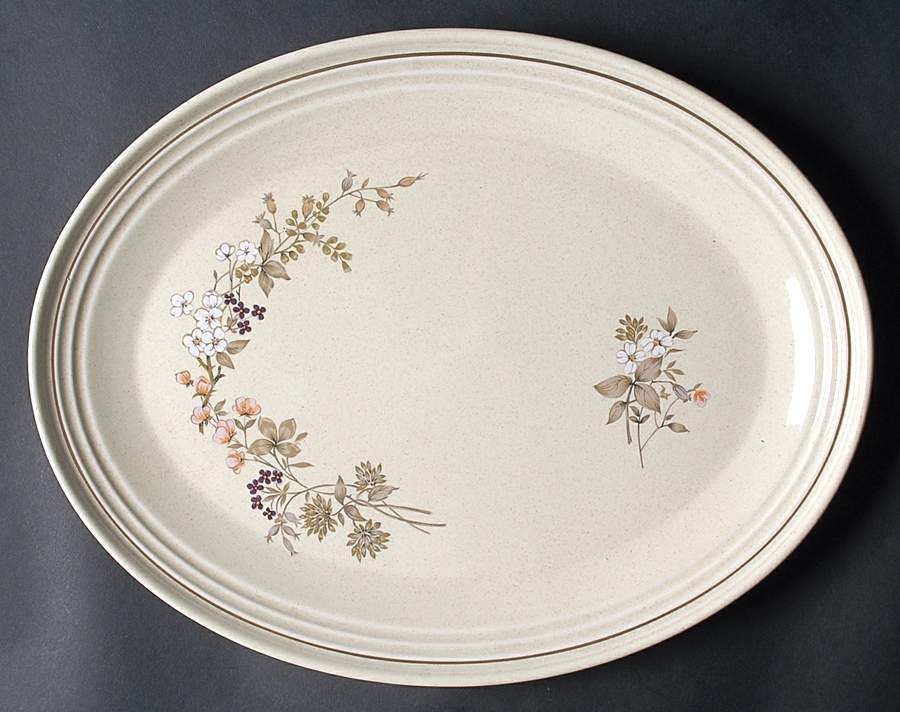 Bredon Hill 13" Oval Serving Platter by Royal Doulton-1
