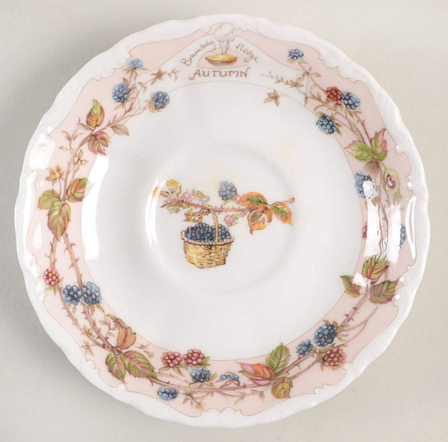 Brambly Hedge Saucer for Footed Cup by Royal Doulton-1