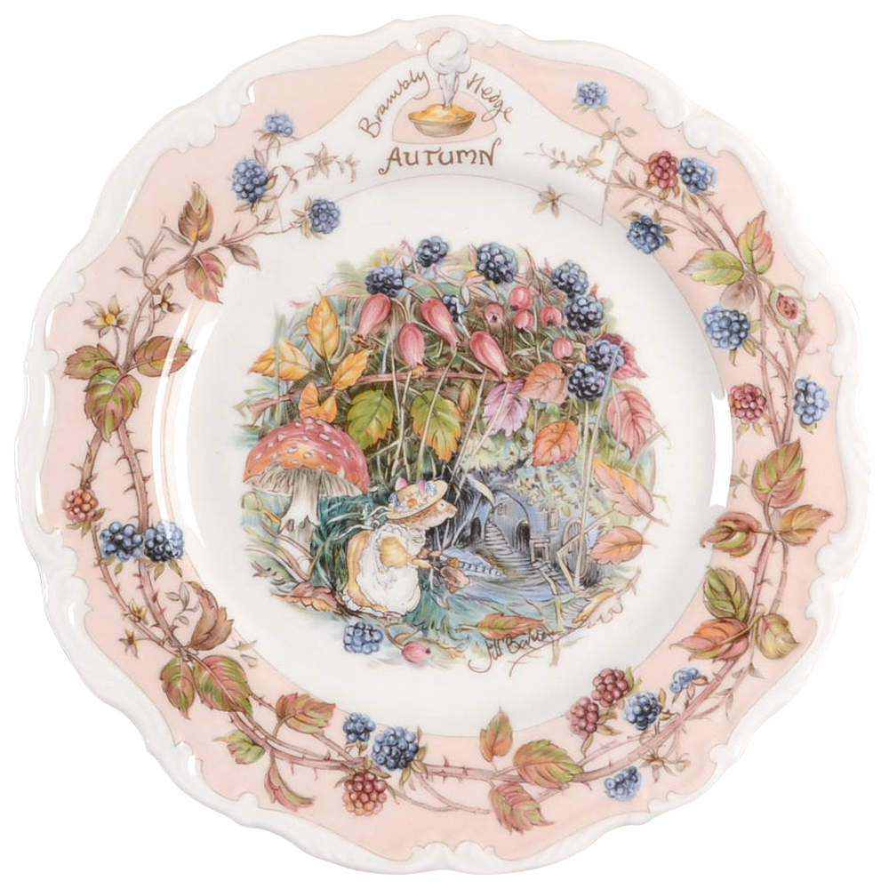 Brambly Hedge Salad Plate by Royal Doulton-1