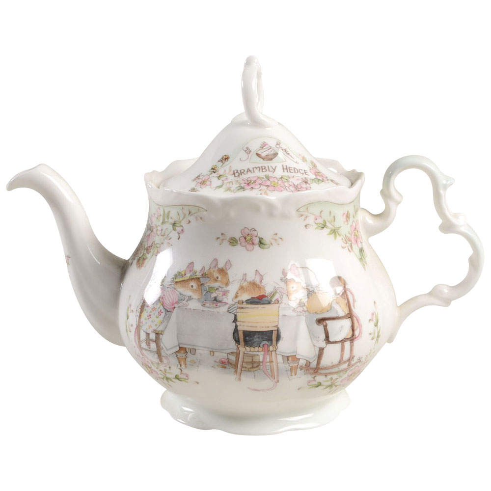 Brambly Hedge Teapot & Lid by Royal Doulton-1