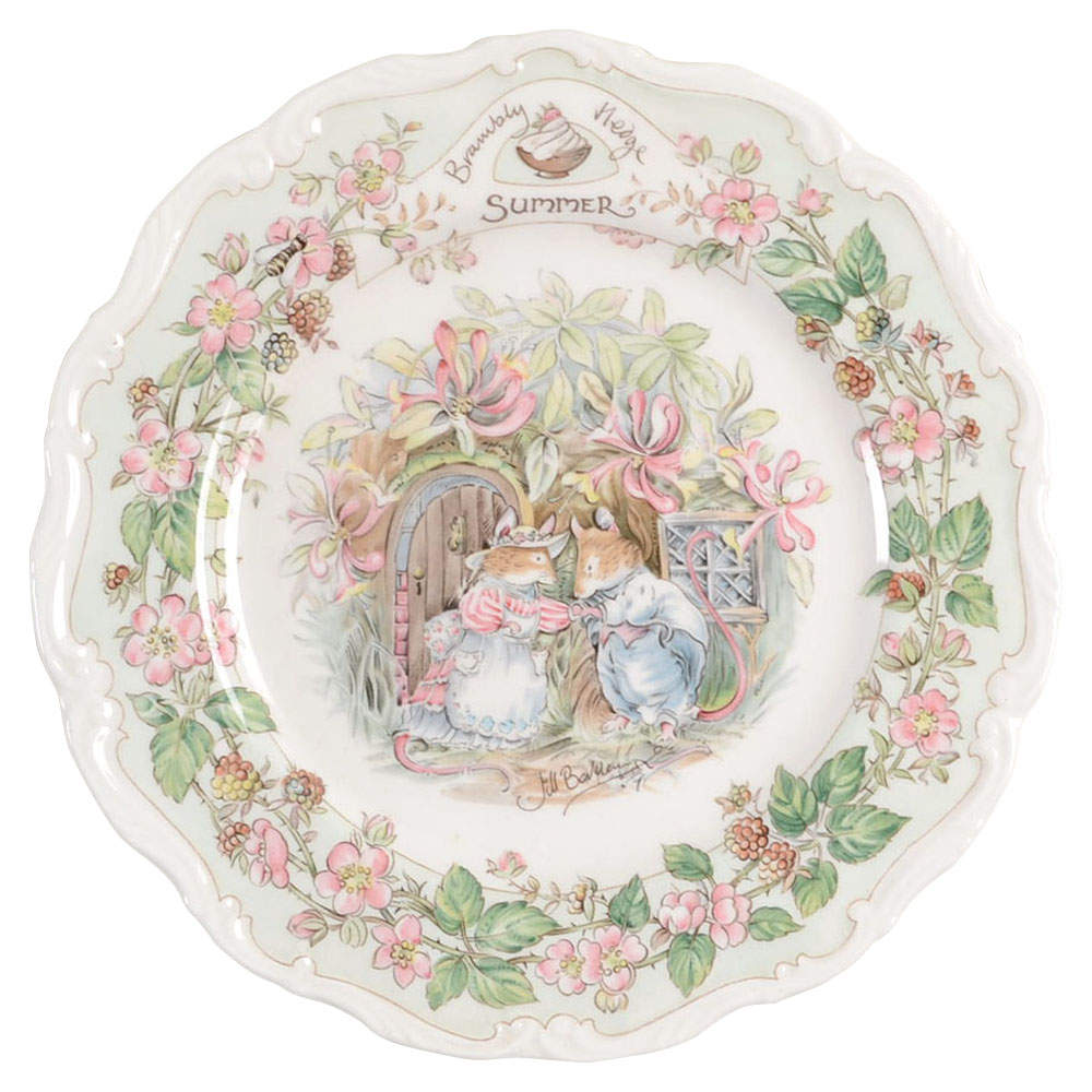 Brambly Hedge Salad Plate by Royal Doulton-1