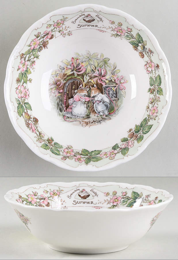 Brambly Hedge Coupe Cereal Bowl by Royal Doulton-1