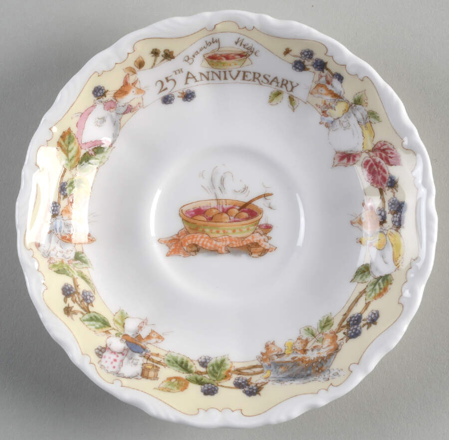 Brambly Hedge Saucer for Footed Cup by Royal Doulton-1