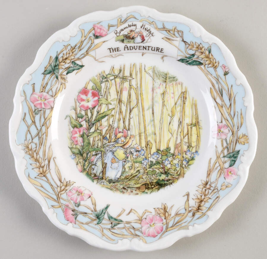 Brambly Hedge Salad Plate by Royal Doulton-1