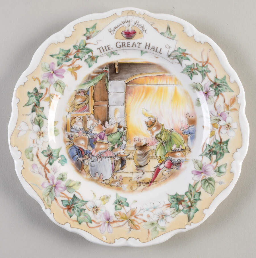 Brambly Hedge Salad Plate by Royal Doulton-1