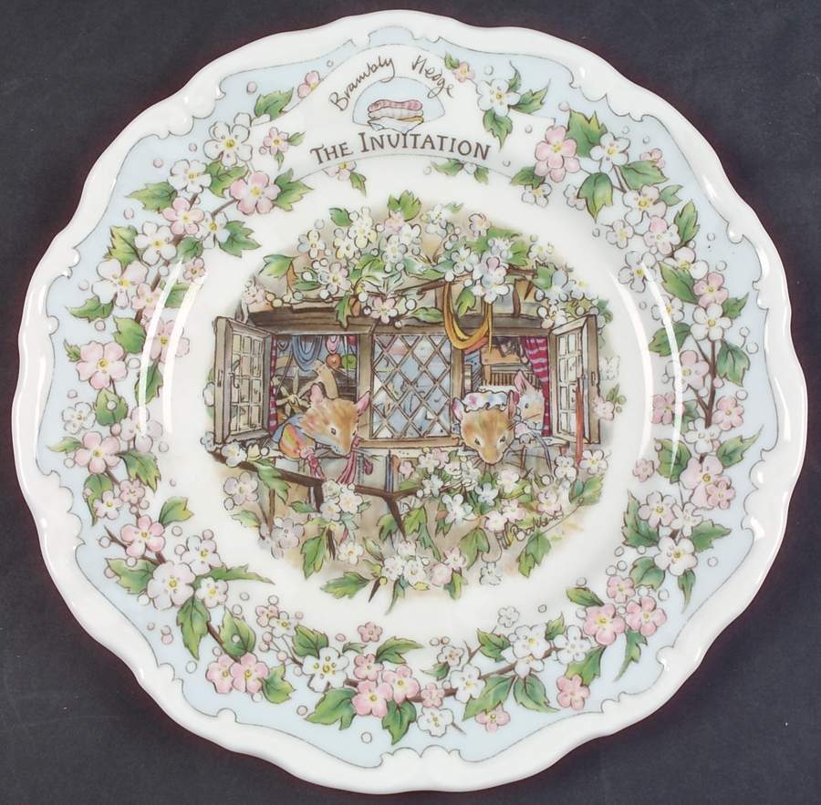 Brambly Hedge Salad Plate by Royal Doulton-1