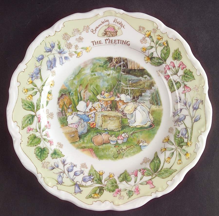 Brambly Hedge Salad Plate by Royal Doulton-1