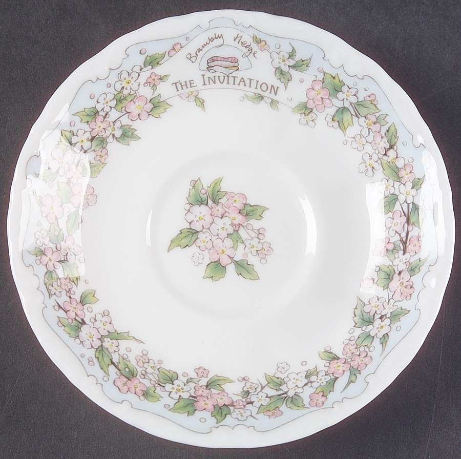 Brambly Hedge Saucer for Footed Cup by Royal Doulton-1