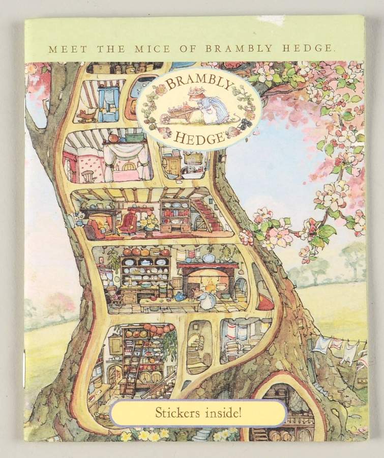 Brambly Hedge Story Book & Stickers by Royal Doulton-1