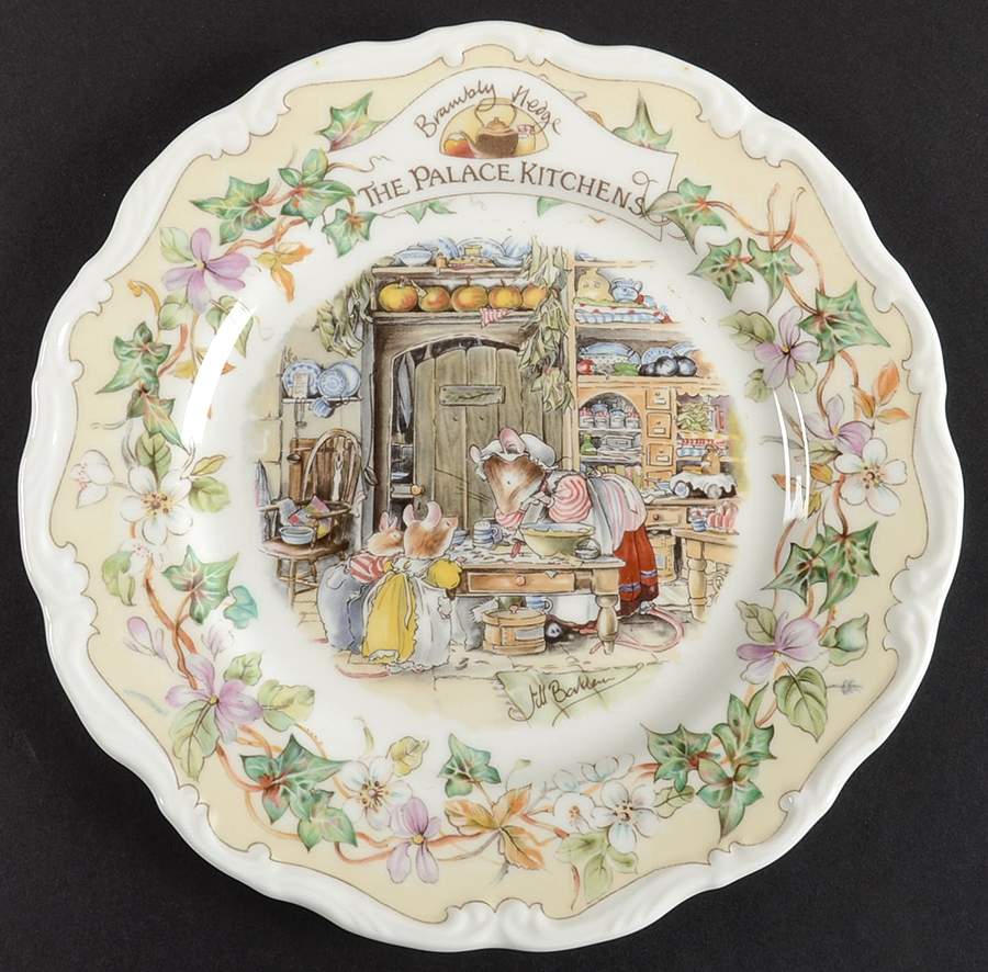 Brambly Hedge Salad Plate by Royal Doulton-1