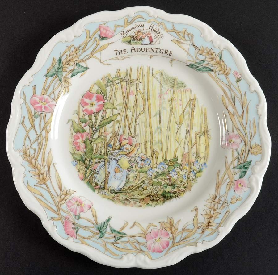 Brambly Hedge Salad Plate by Royal Doulton-1