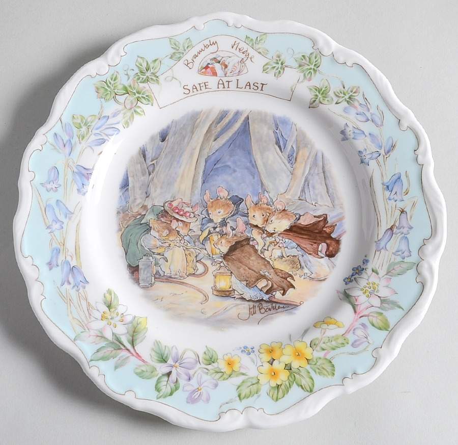 Brambly Hedge Salad Plate by Royal Doulton-1