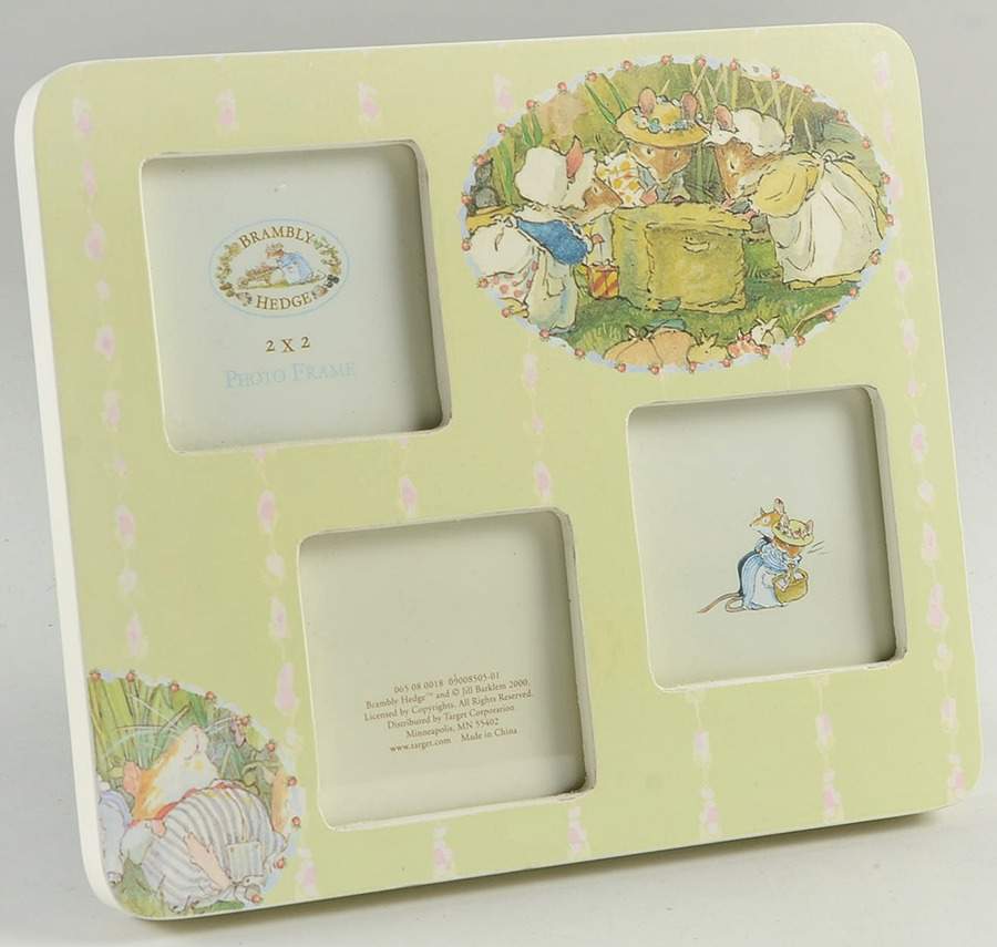 Brambly Hedge Triple Frame-Holds 2" X 2" by Royal Doulton-1